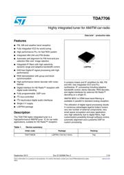 TDA7706 datasheet.datasheet_page 1