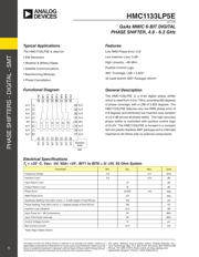 HMC1133LP5E 数据规格书 1