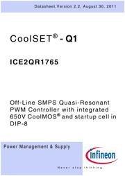 ICE2QR1765XKLA1 datasheet.datasheet_page 1