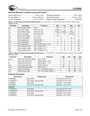 CY25560SXCT datasheet.datasheet_page 6