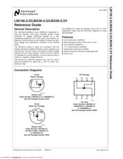 LM336BZ25NOPB datasheet.datasheet_page 1