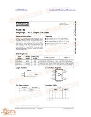 NC7ST32 datasheet.datasheet_page 1