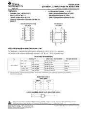 SN74ALVC00PWRG4 datasheet.datasheet_page 1