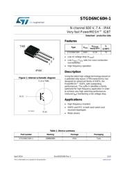 STGD6NC60H-1 datasheet.datasheet_page 1