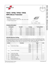 TIP50TU datasheet.datasheet_page 1