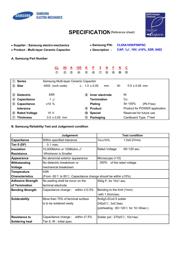 CL05A105KP5NFNC 数据规格书 1