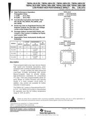 TIBPAL16R8-25C 数据规格书 1