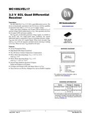 MC100LVEL17DW 数据规格书 1