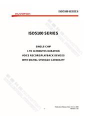 ISD5116P datasheet.datasheet_page 1