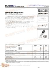 2N6071 Datenblatt PDF