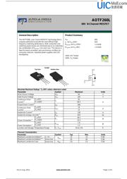 AOTF260L datasheet.datasheet_page 1