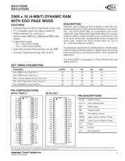 IS41C16256-50TI datasheet.datasheet_page 1