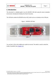 BNO055 USB-STICK 数据规格书 3