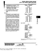 SN74285 datasheet.datasheet_page 1