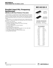 MC145152P2 datasheet.datasheet_page 5