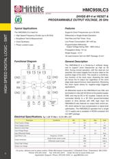 HMC959LC3 datasheet.datasheet_page 1