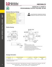 HMC959LC3 datasheet.datasheet_page 6