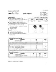 IRFR3711TRLPBF datasheet.datasheet_page 1