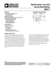 AD8217BRMZ-RL Datenblatt PDF