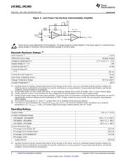 LMC6464AIM/NOPB datasheet.datasheet_page 2