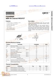 FQD6N60C datasheet.datasheet_page 1