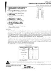 SN75ALS197DE4 数据规格书 1