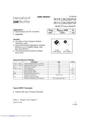 IRFR13N20DTRRP datasheet.datasheet_page 1