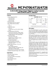 MCP4726A2T-E/CH Datenblatt PDF