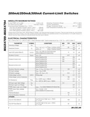 MAX4794ETT+T datasheet.datasheet_page 2