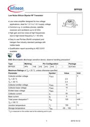 BFP520H6327 数据手册