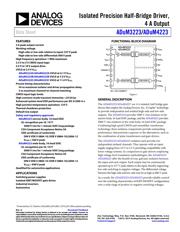 ADUM4223BRWZ Datenblatt PDF
