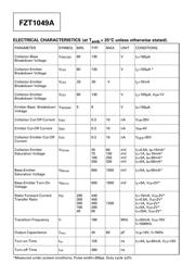 FZT1049A datasheet.datasheet_page 2