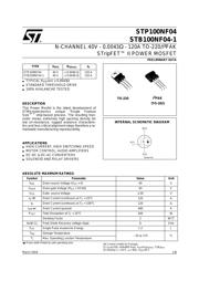 STP100NF04 datasheet.datasheet_page 1