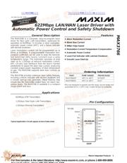 MAX3766 datasheet.datasheet_page 1