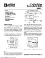 AD8582 datasheet.datasheet_page 1