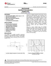 OPA861IDBVR datasheet.datasheet_page 1