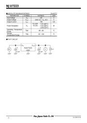 NJU7223F18 datasheet.datasheet_page 2