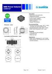 CDRH127NP-100MC datasheet.datasheet_page 1