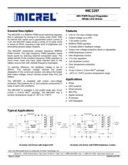 MIC2297-42YML TR datasheet.datasheet_page 1