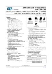 STM32L072V8T6 数据规格书 1