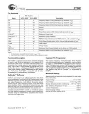 CY2907SL-262T datasheet.datasheet_page 2