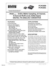 PCM1600Y/2KG4 datasheet.datasheet_page 1