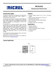 MIC811SUY-TR datasheet.datasheet_page 1