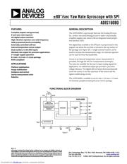 ADIS16080 datasheet.datasheet_page 1