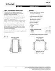 CS82C54-10Z96 datasheet.datasheet_page 1