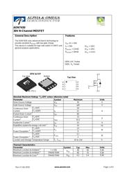 AON7430 datasheet.datasheet_page 1