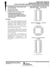 SN74ALS576BDWRE4 datasheet.datasheet_page 1