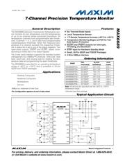 MAX6689UP9A+ Datenblatt PDF