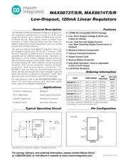 MAX825REUK+T Datenblatt PDF