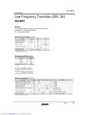 2SC4672T100P Datenblatt PDF